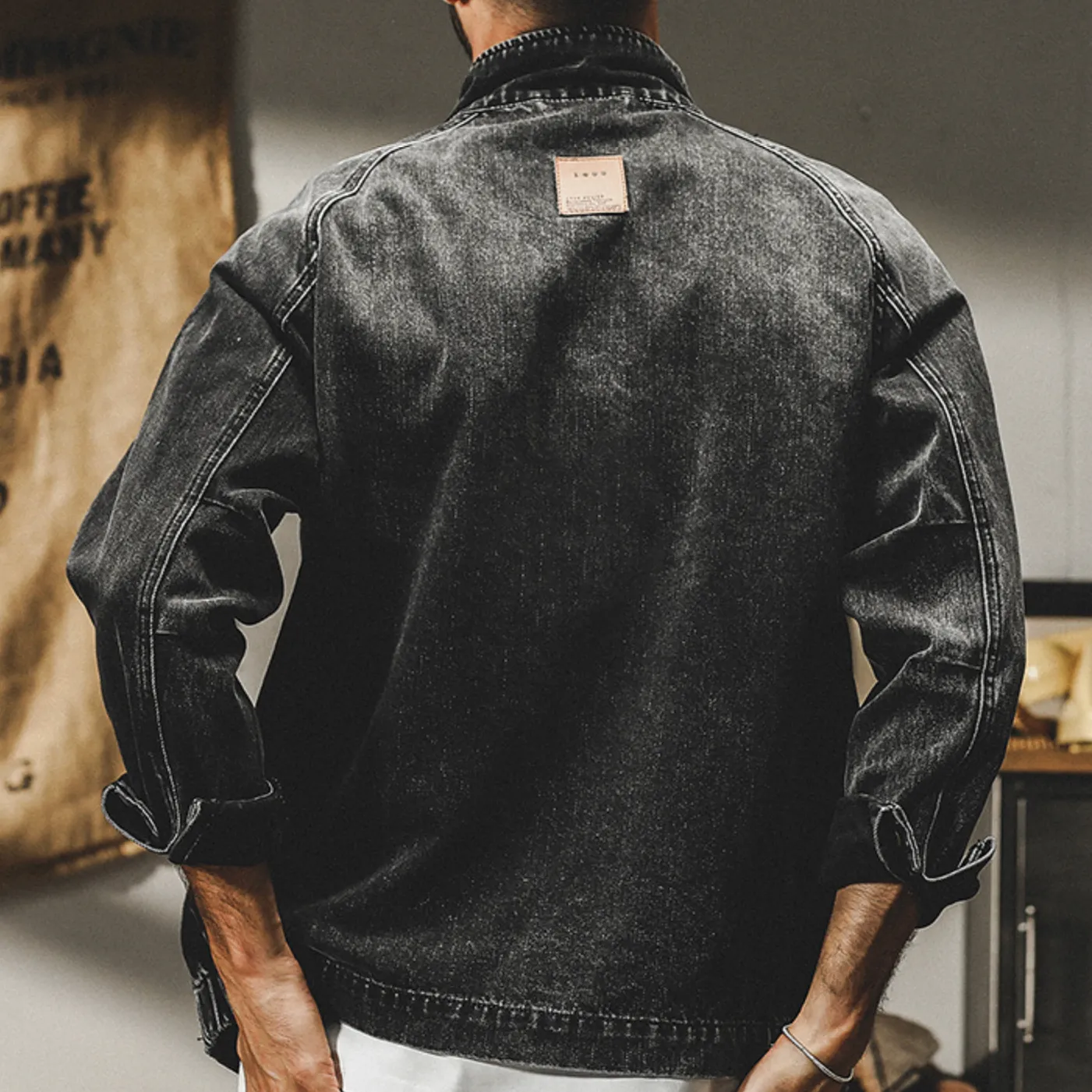 American Retro Denim Jacket P0772