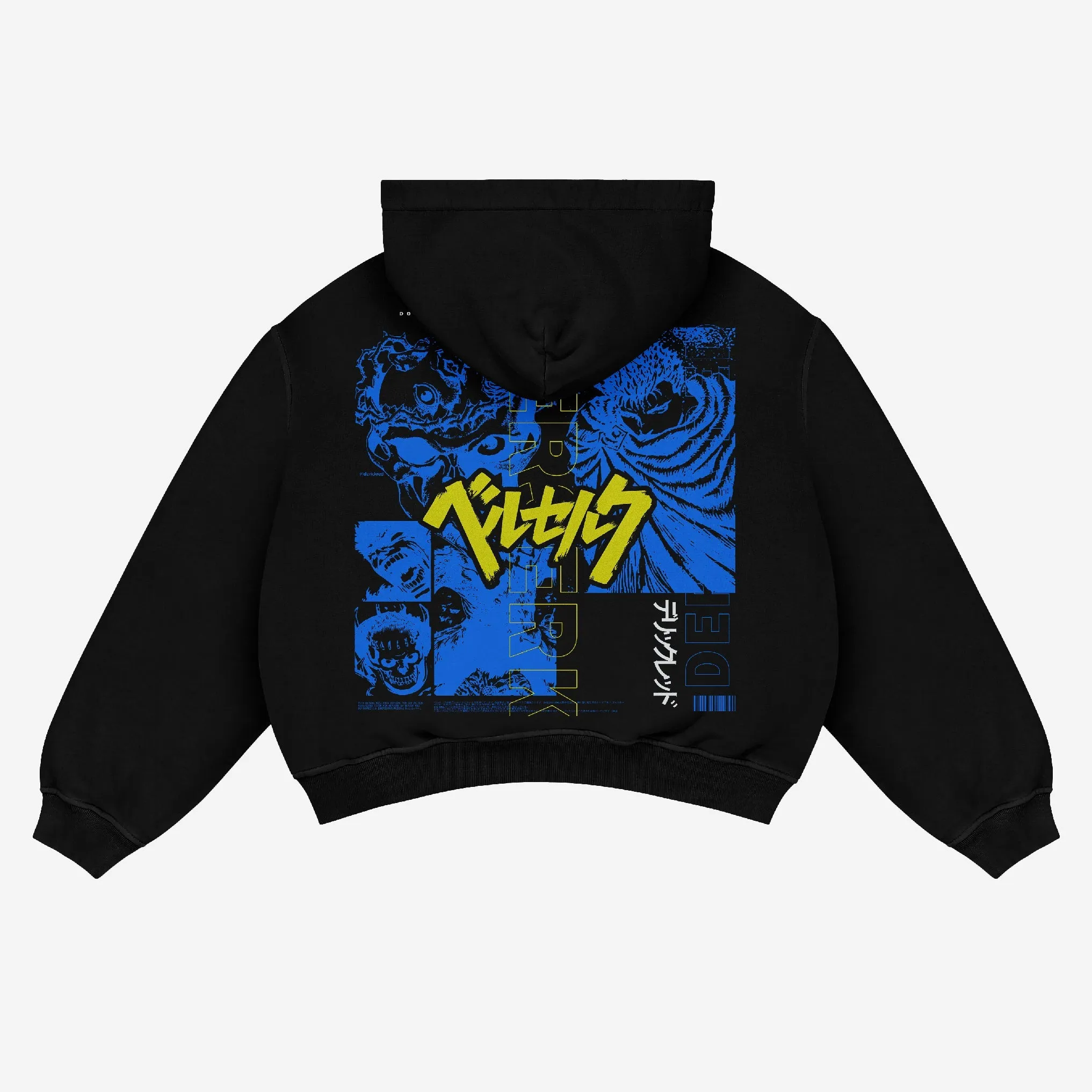 Berserk Graphic Hoodie - 100% Cotton, Street-Style Anime Apparel