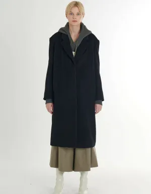 Cashmere Loose Fit H-Line Coat