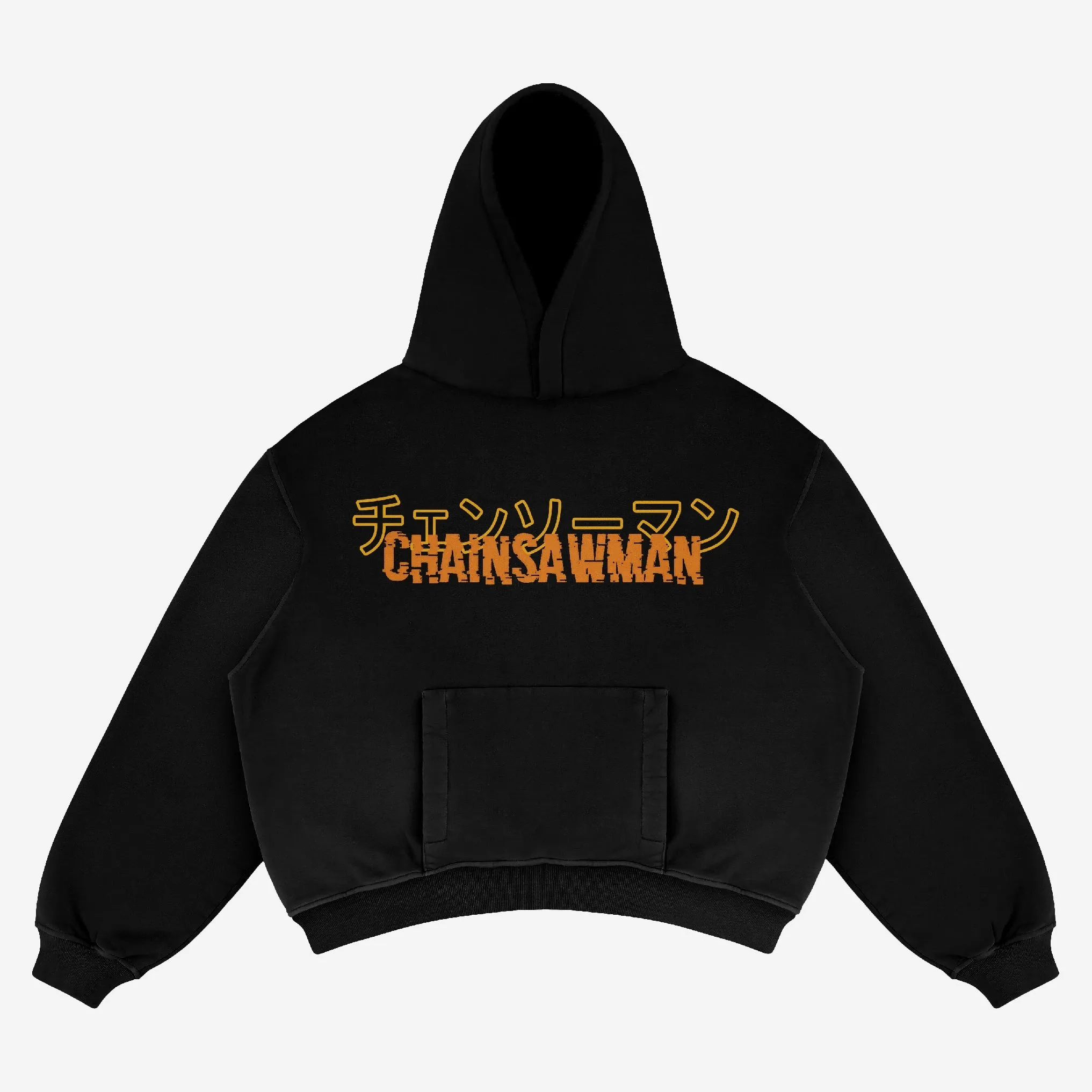 Chainsaw Man Battle Hoodie - 100% Cotton, Graphic Street-Style Anime Apparel