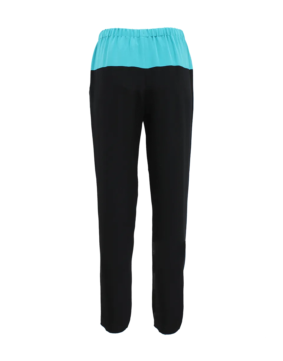 Contrast Jogging Pants