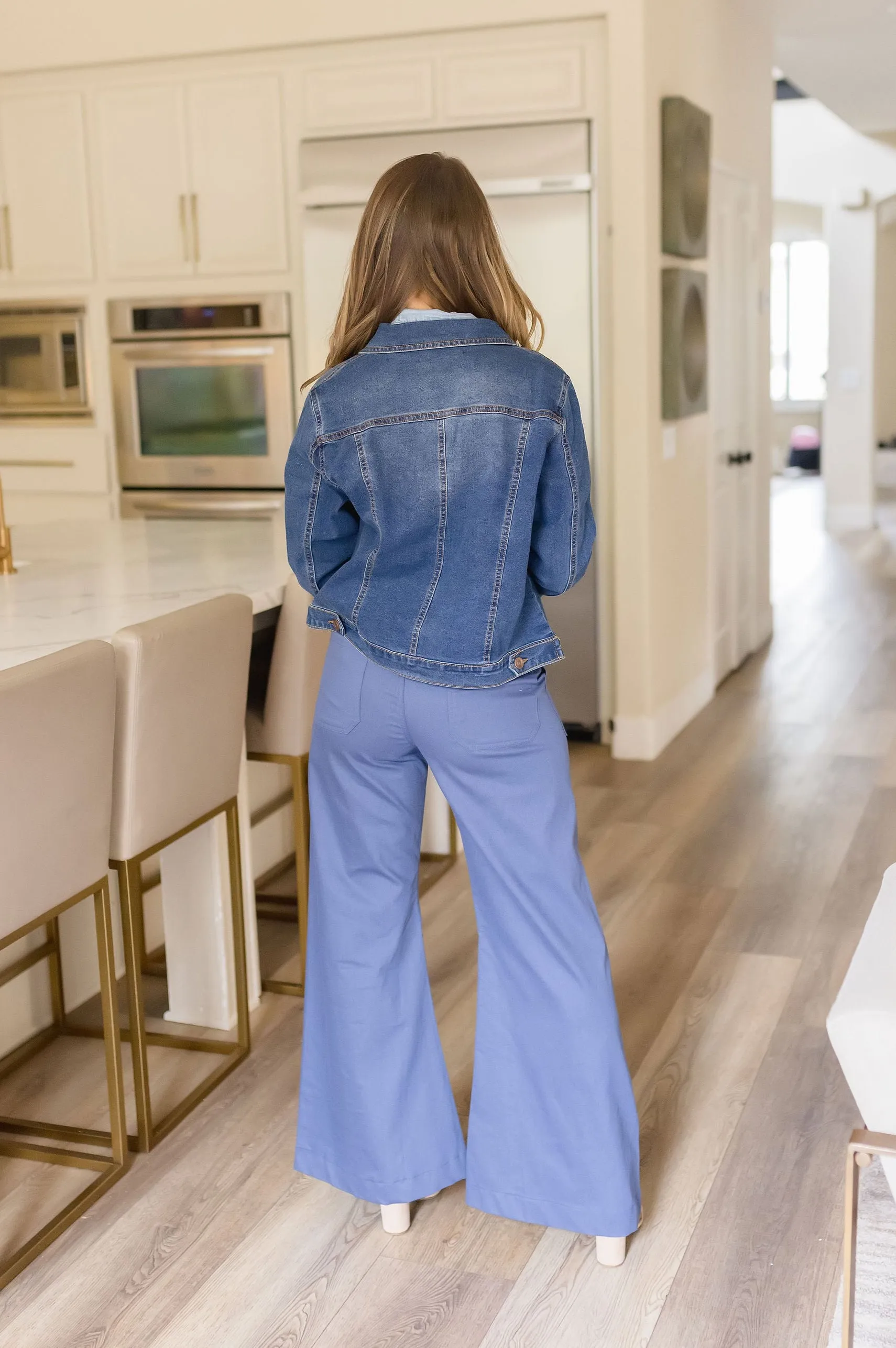 Deanna Denim Jacket Dark Wash