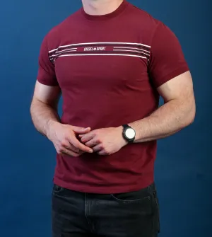 Diesel Noah T-Shirt - Burgundy