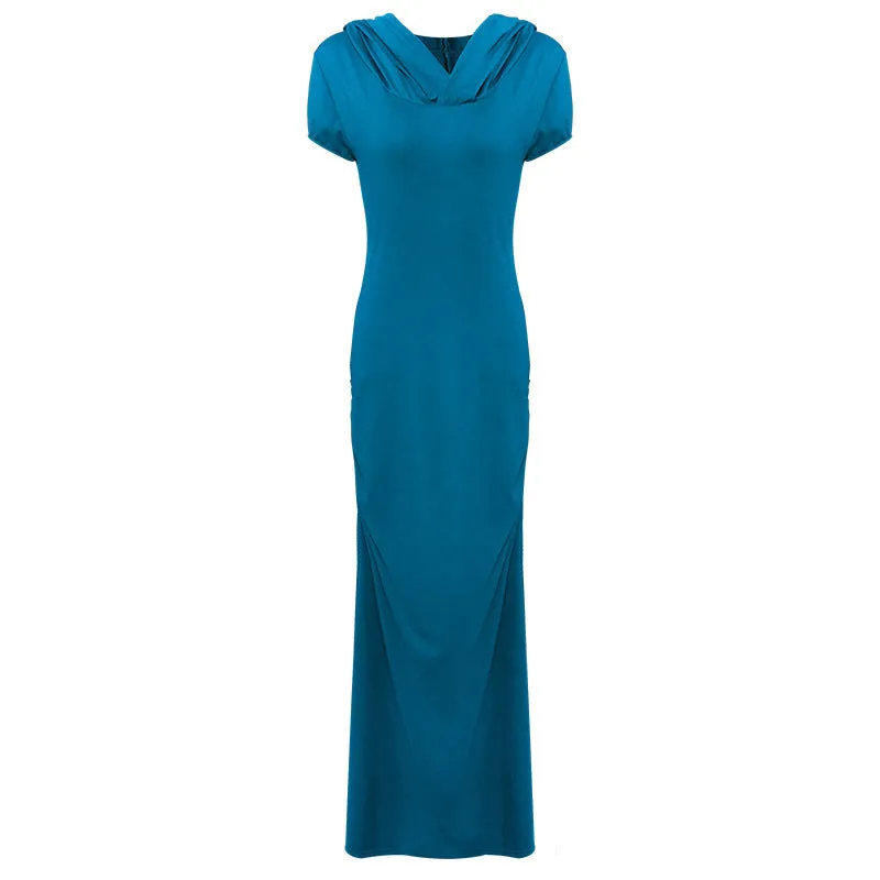 Dress Panel Hooded Medieval Women's