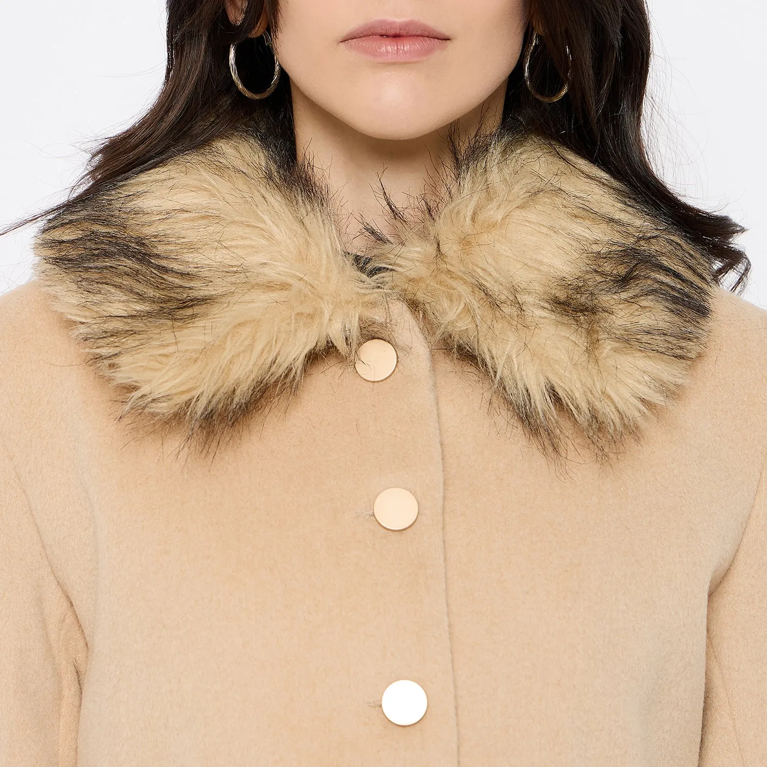 Duke Stardust Women Full Sleeve Long Coat (SDZ4177C)