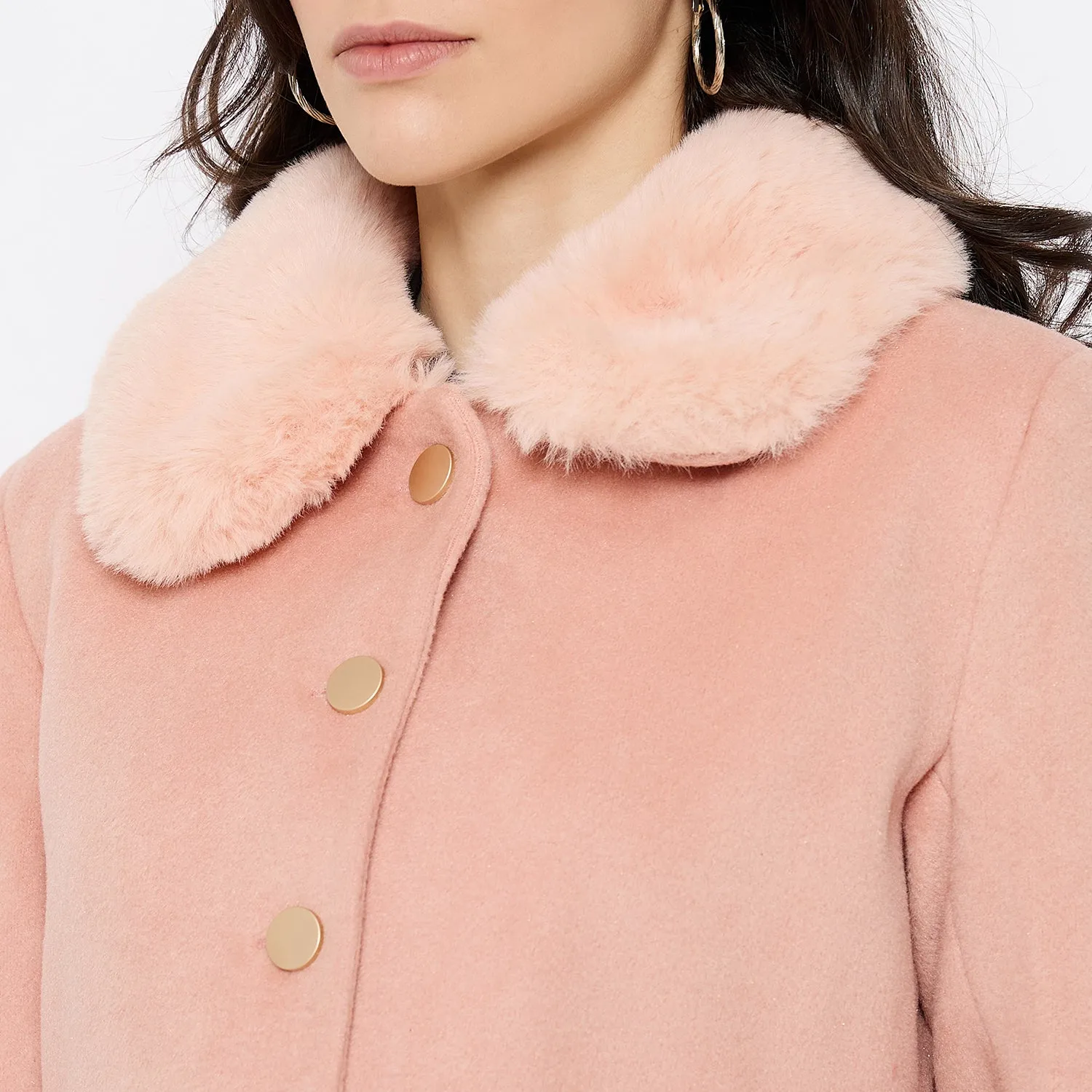 Duke Stardust Women Full Sleeve Long Coat (SDZ4177C)
