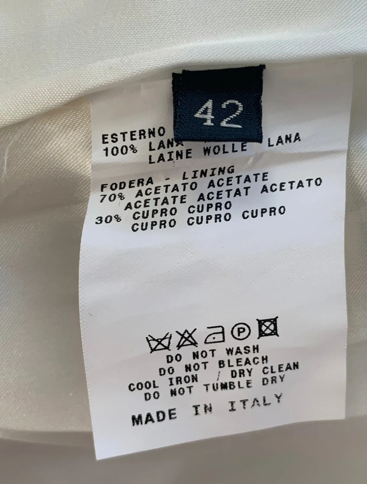 Etro Wool Multicolor Coat