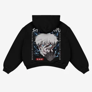 Exclusive Satoru Gojo Anime Hoodie - High-Quality Jujutsu Kaisen Apparel