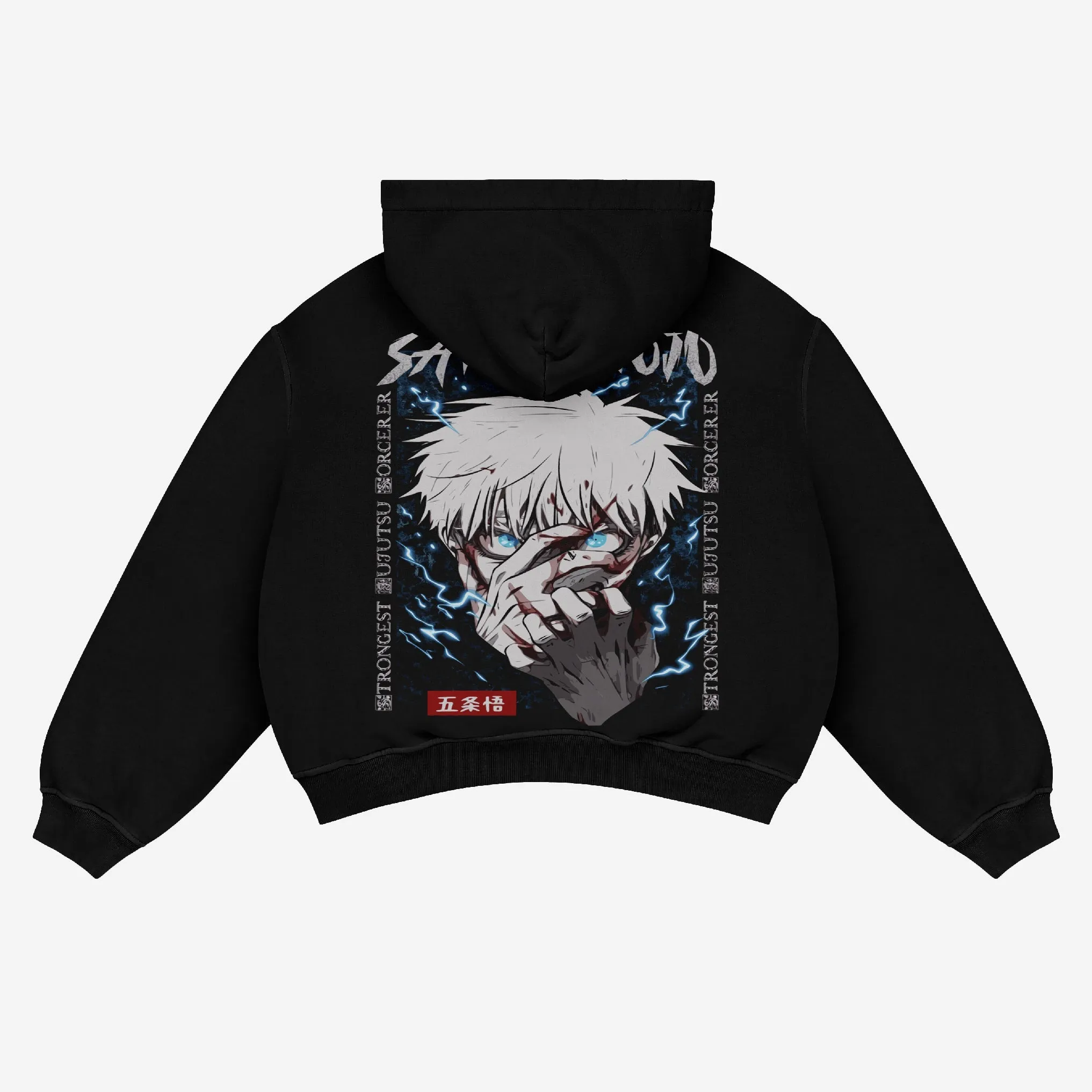 Exclusive Satoru Gojo Anime Hoodie - High-Quality Jujutsu Kaisen Apparel
