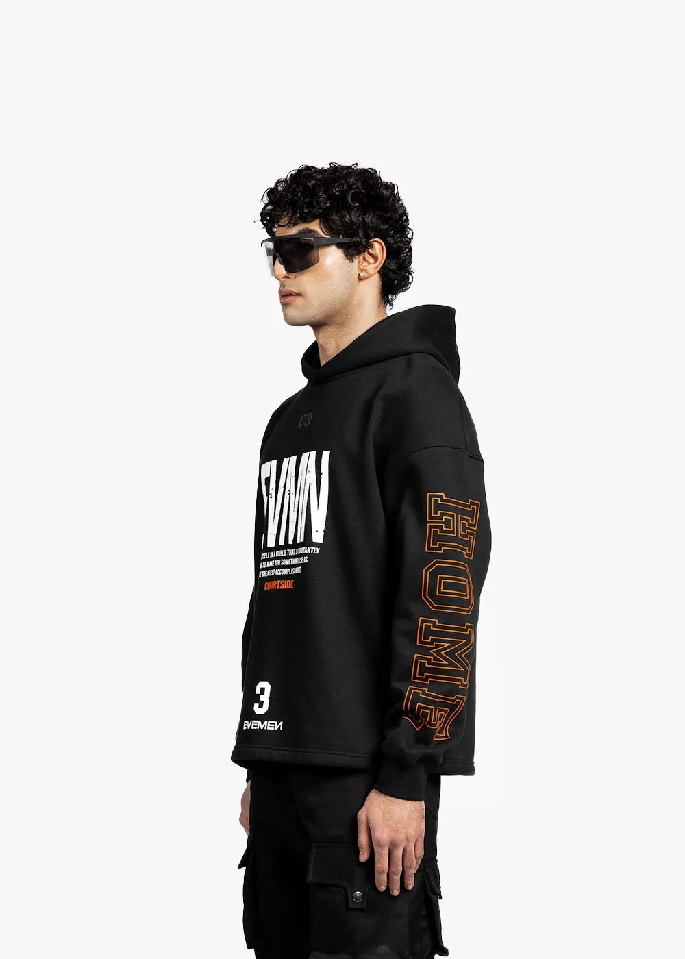 HOME HOODIE - BLACK