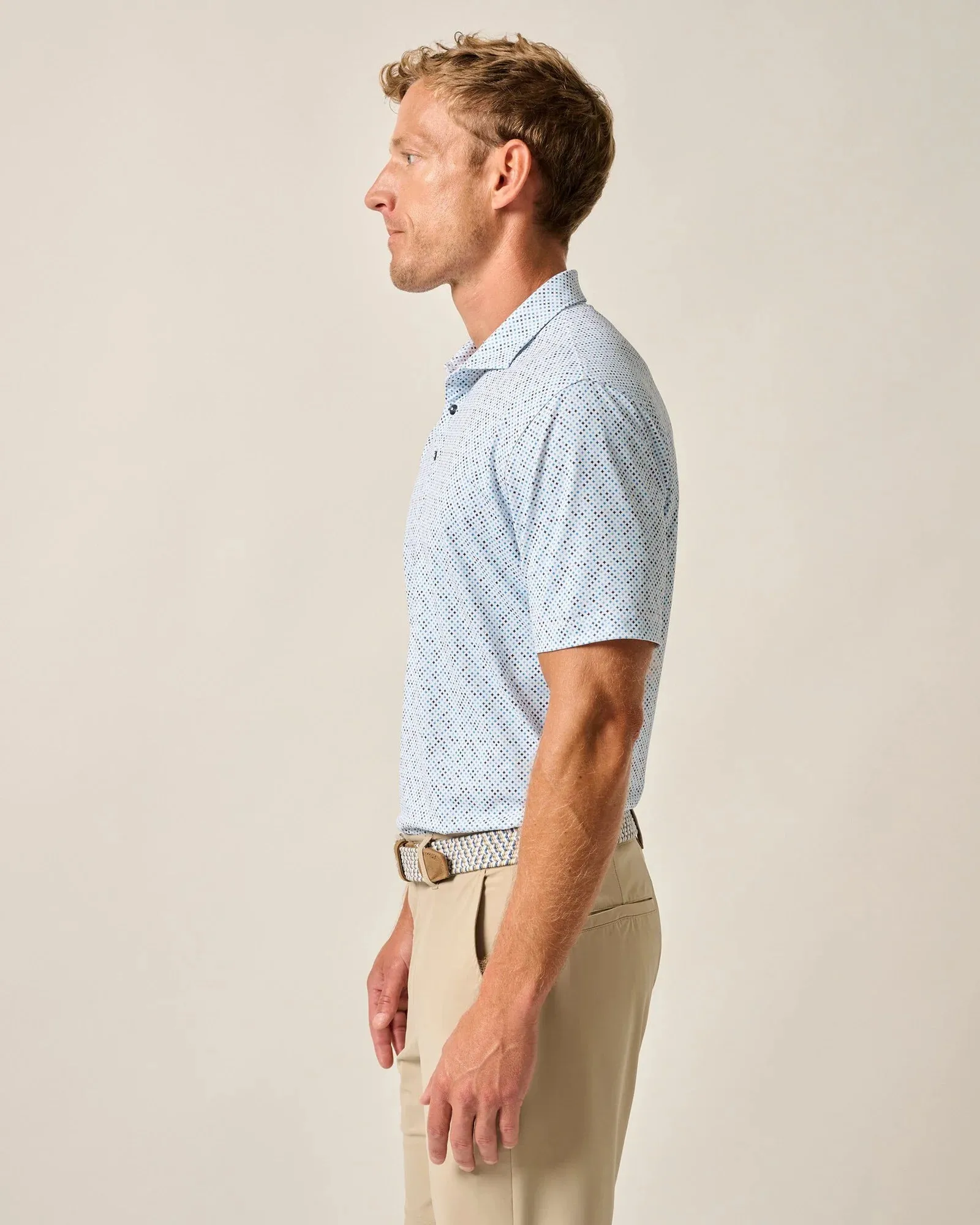 Johnnie-O Razz Prep-Formance Polo Shirt - Blue