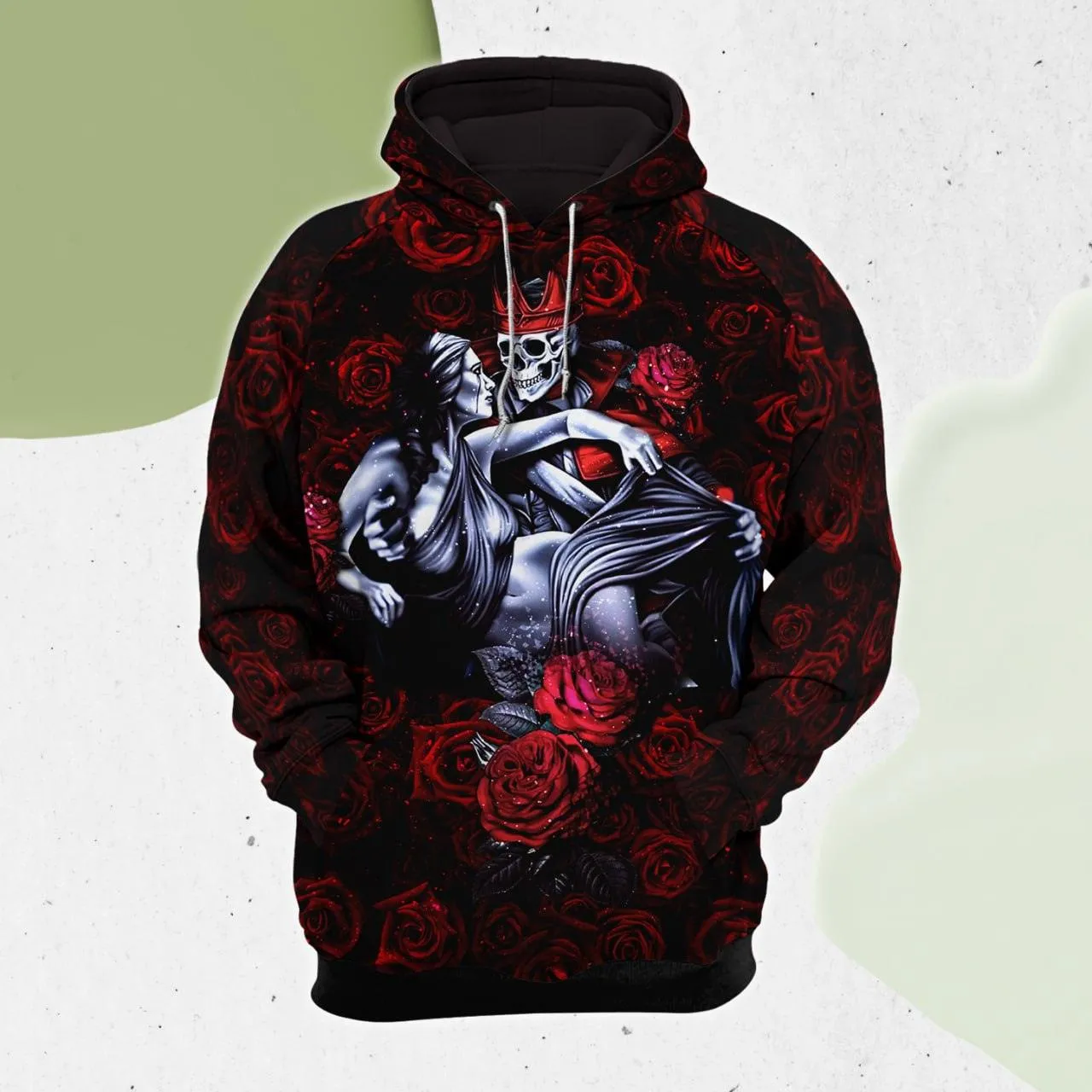 King Skull Artwork Combo Hoodie and Leggings