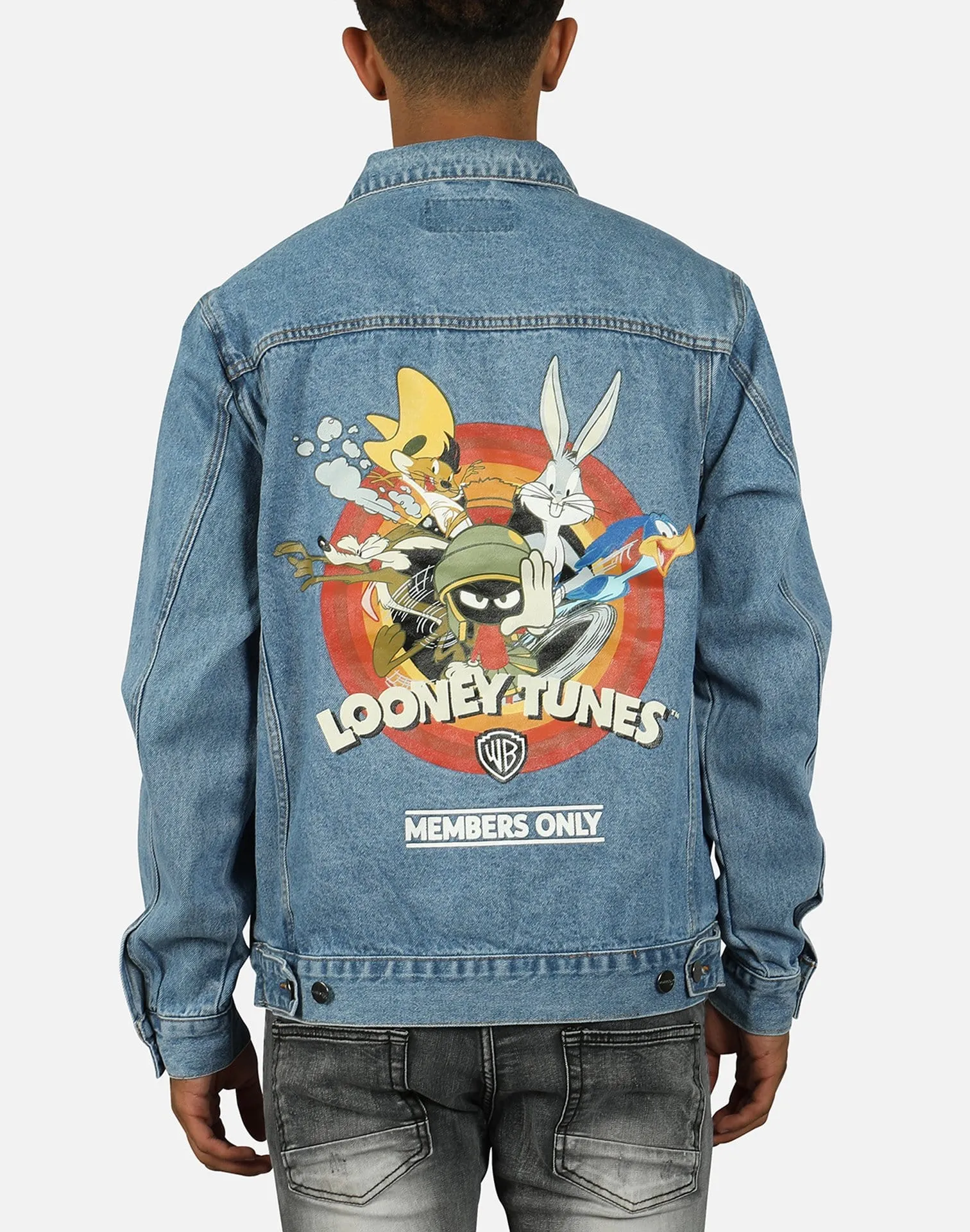 Members Only LOONEY TUNES DENIM JACKET