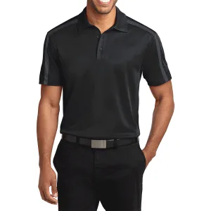Men's Silk Touch Performance Colorblock Stripe Polo