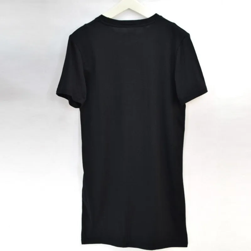 New men long fit t-shirt men t shirt men fit t-shirt knee length t-shirt summer 2022