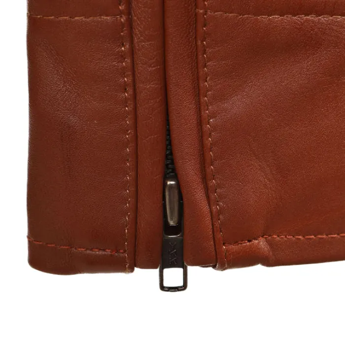 Nomad Leather Jacket - Tan