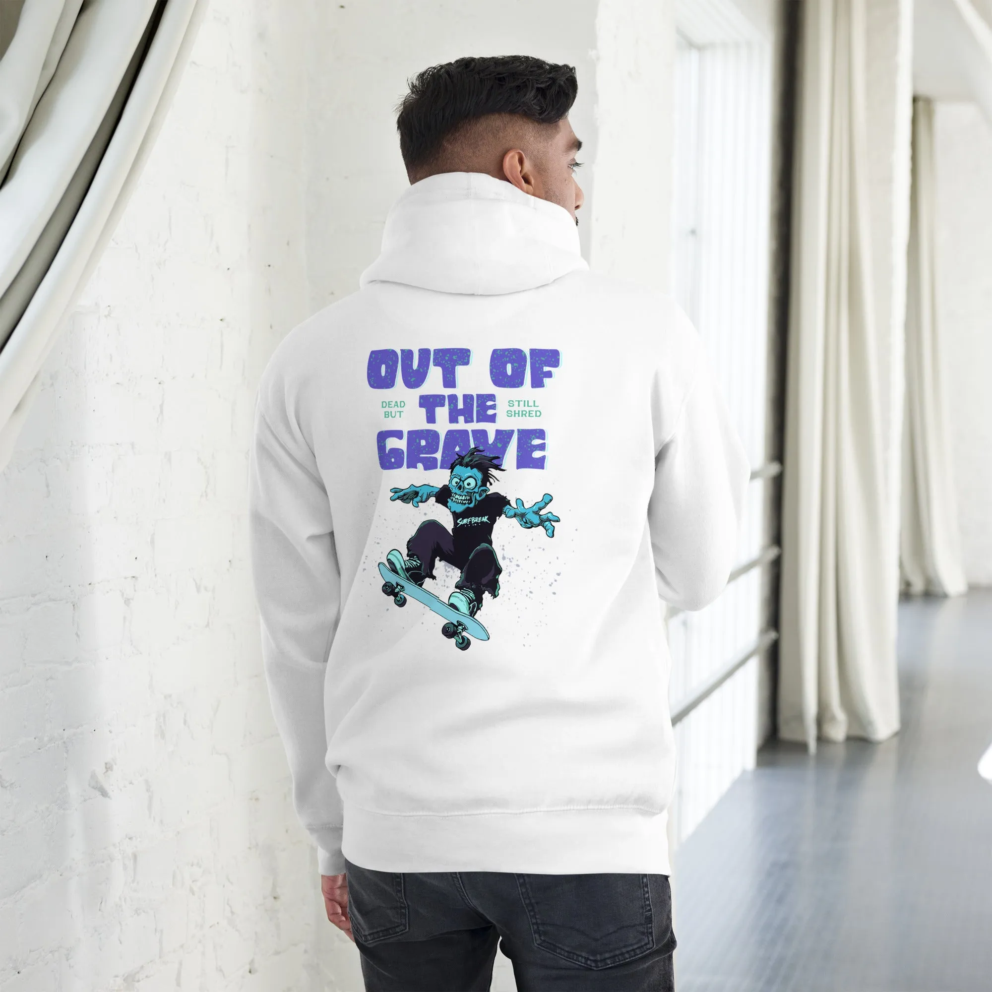 Out of the Grave Dead But Still Shred Hoodie