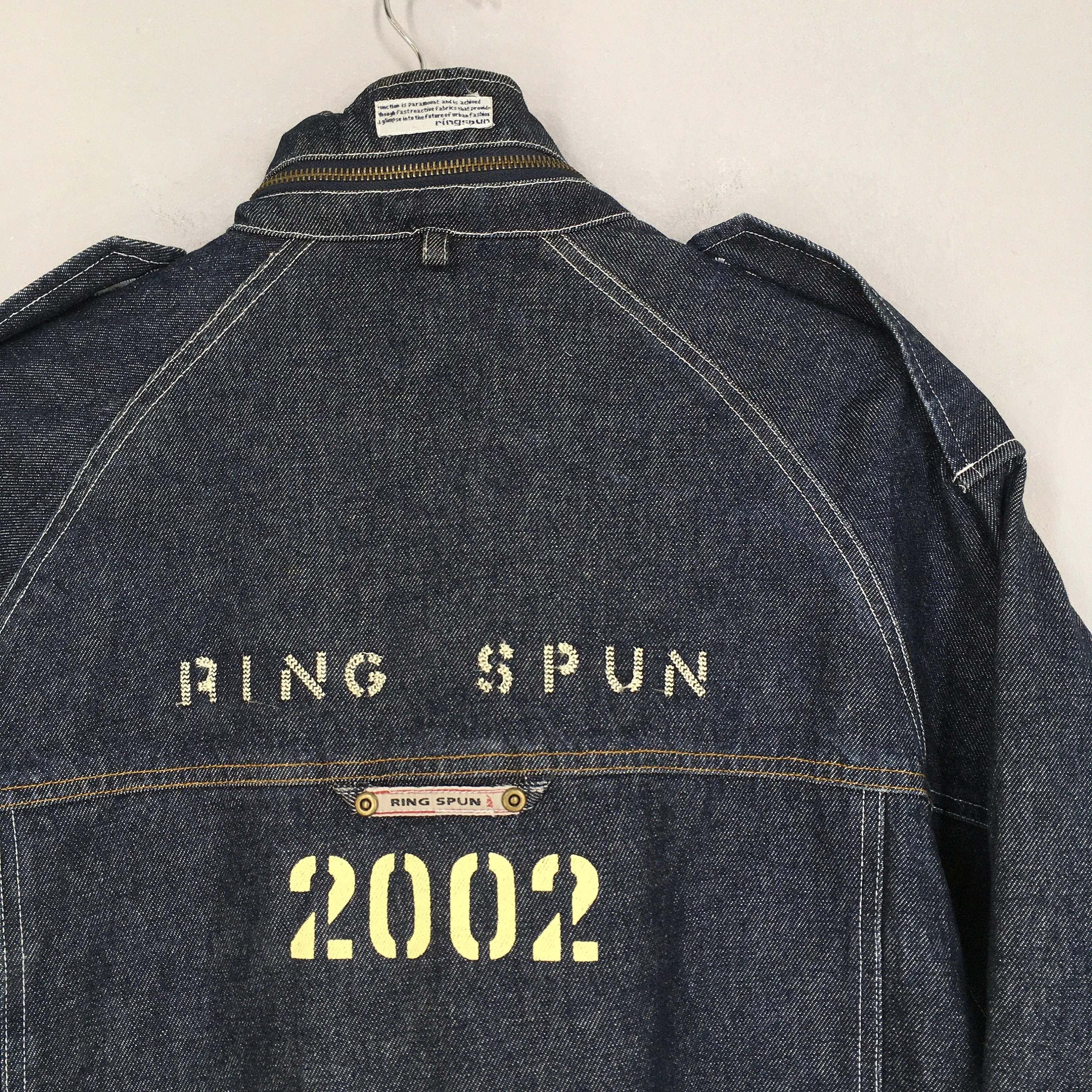 Ringspun Denim Chore Workers Jacket Labour Medium