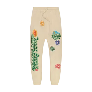 RL Wild World Tour Cream Sweatpants