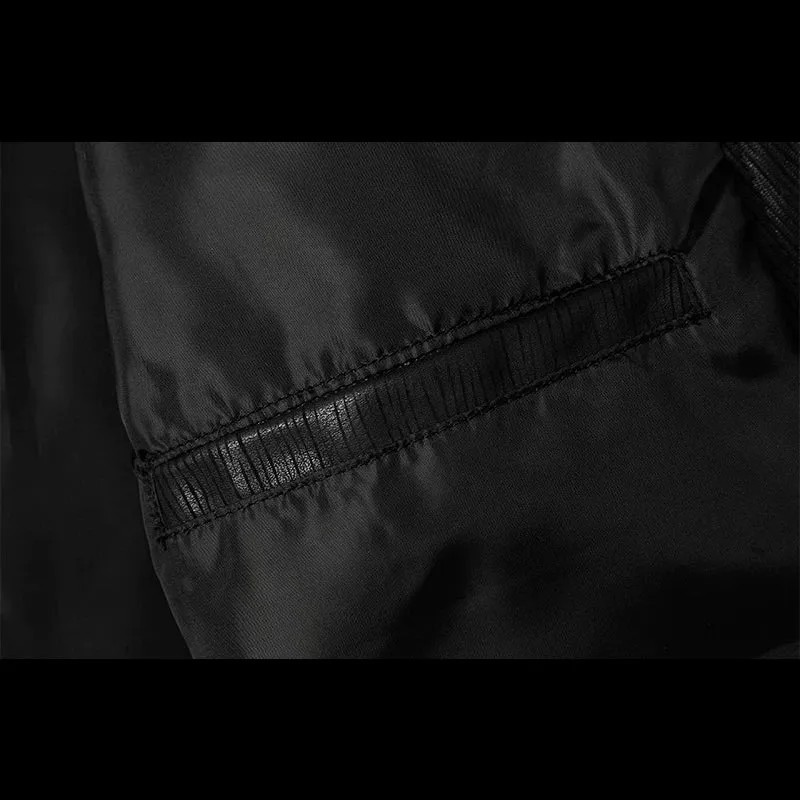 Super Soft Lapel Shirt Genuine Leather Jacket