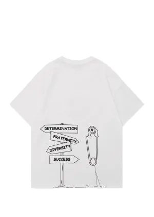 T-SHIRT VALEURS BLANC