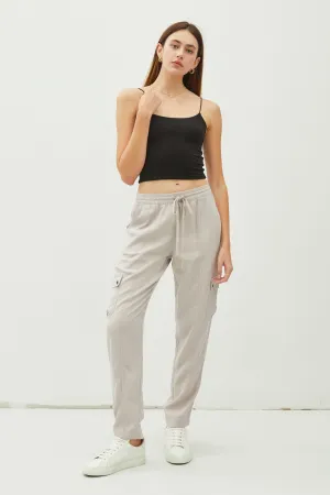 Tencel Cargo Utility Pants