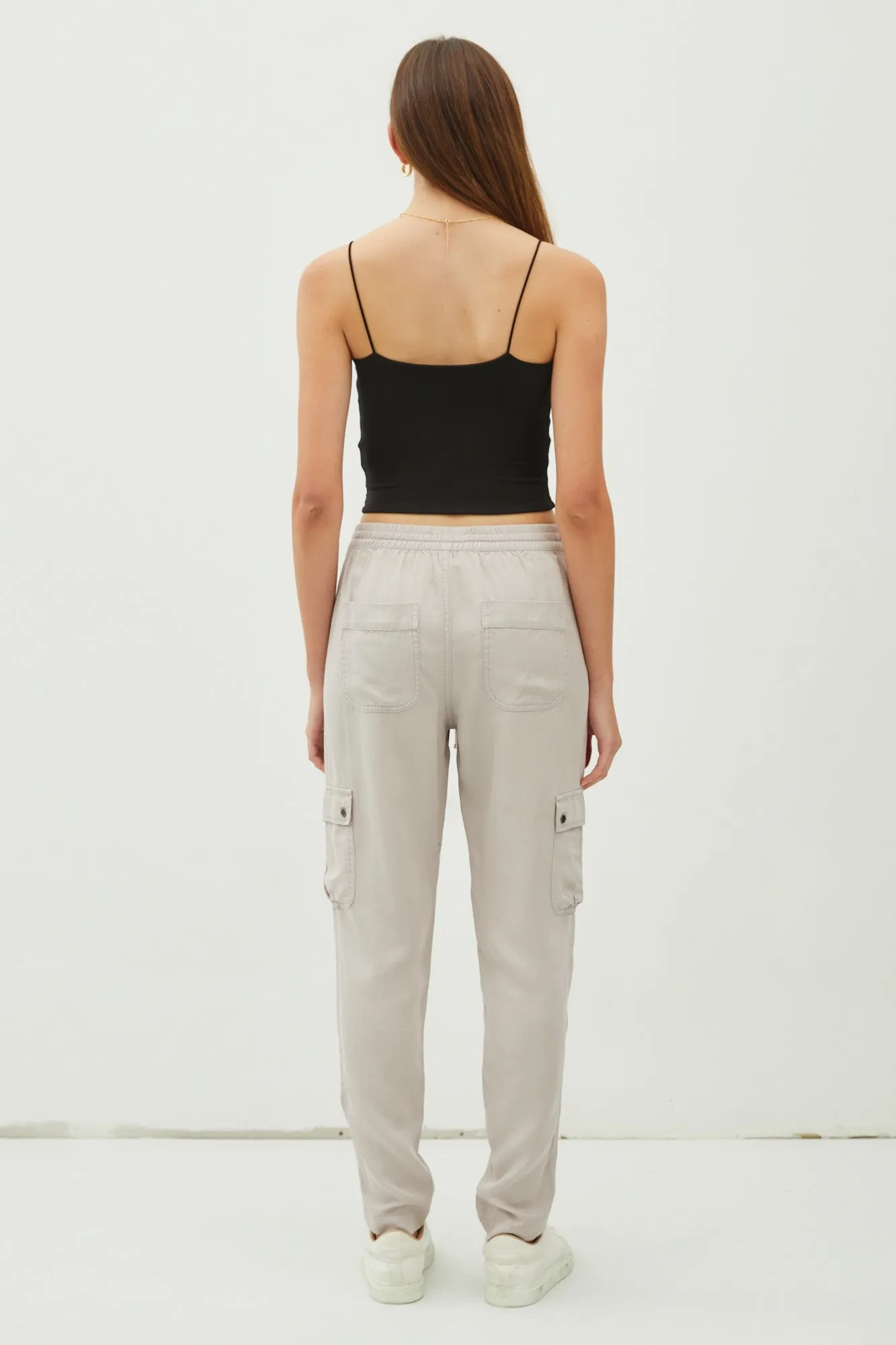 Tencel Cargo Utility Pants
