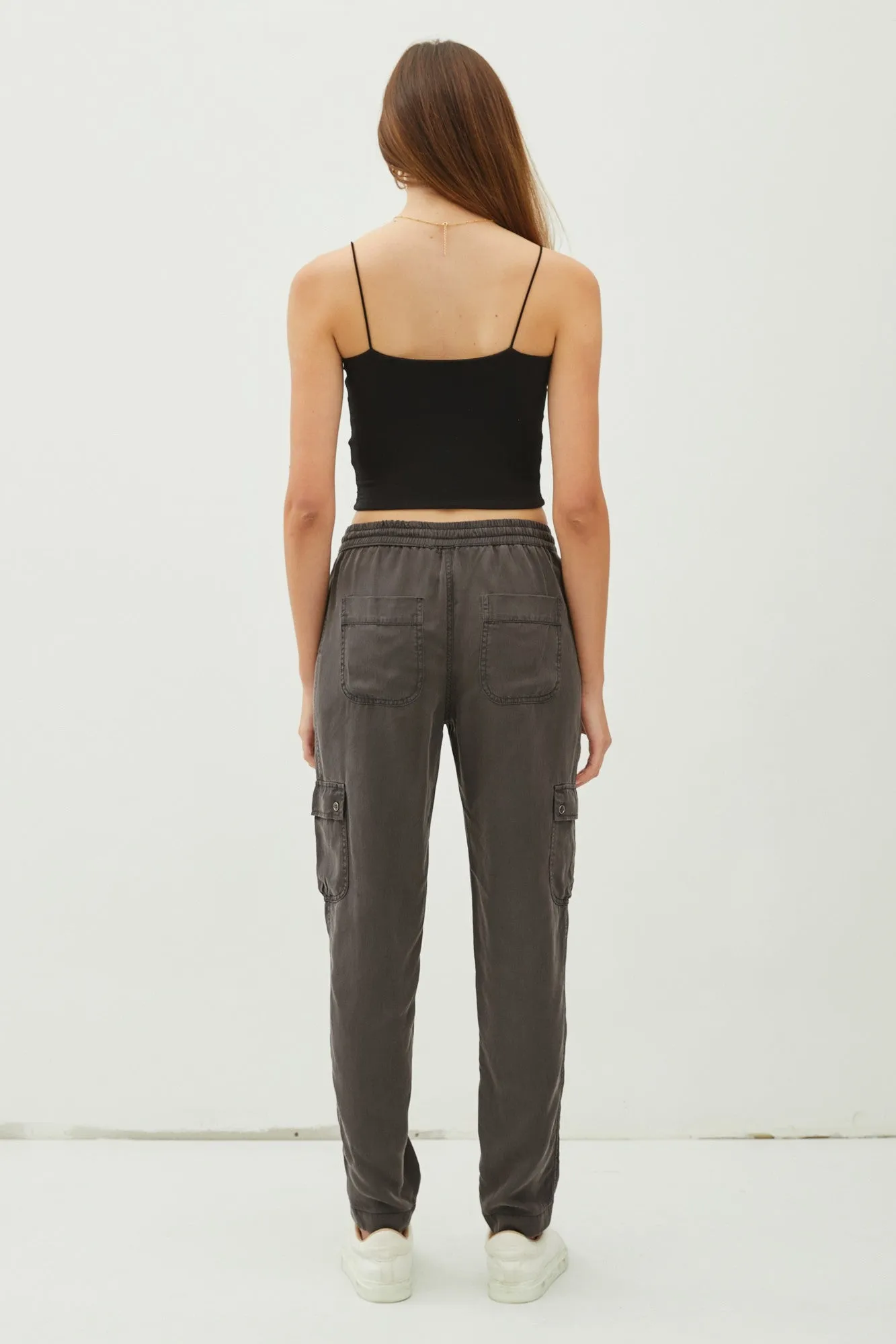 Tencel Cargo Utility Pants