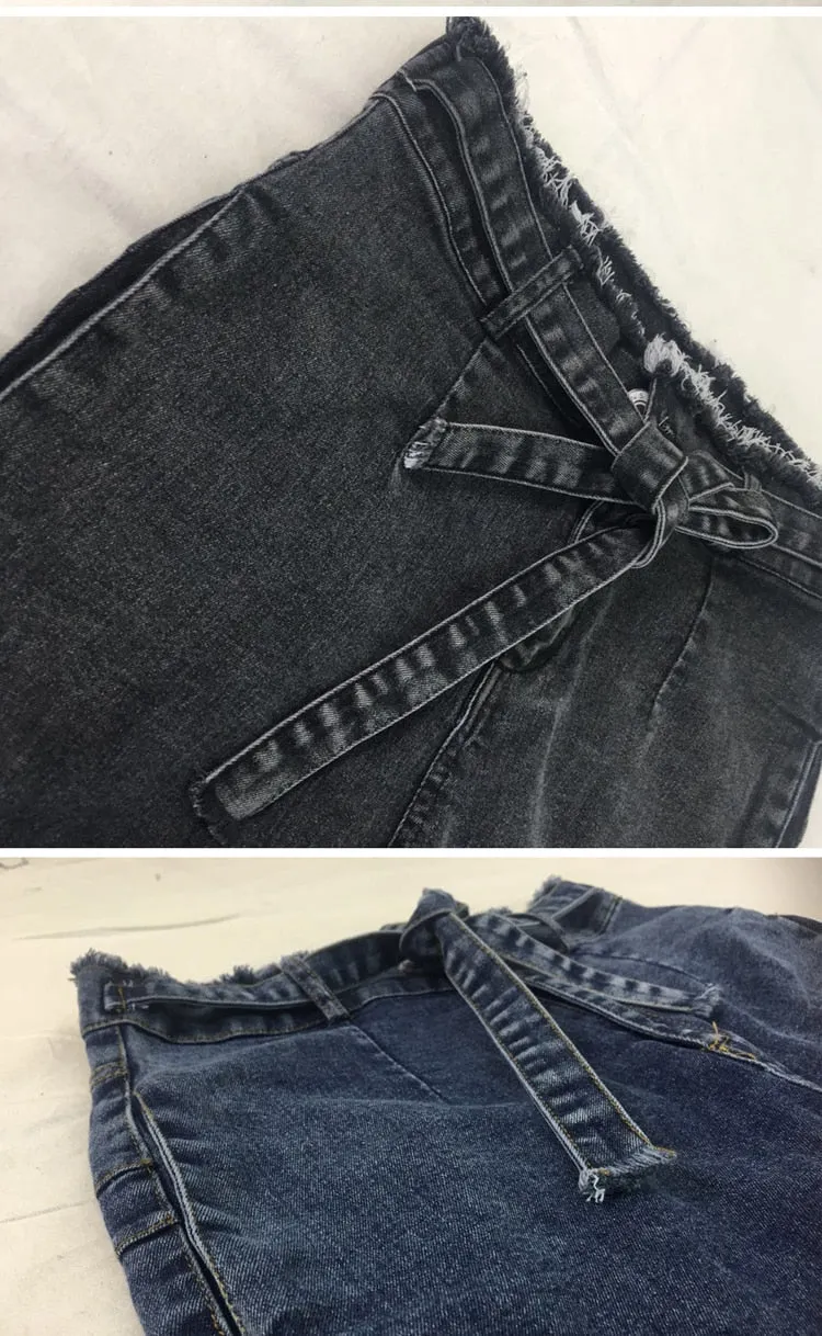 Trendy Fringed Jeans For Women - GlamzLife