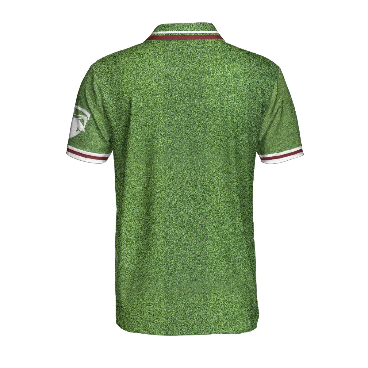 White And Green Men Golfer Golf Polo Shirt, Unique Golf Shirt For Men, Cool Gift For Golfers Coolspod