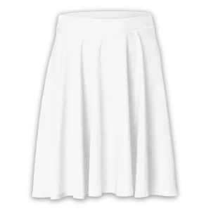 White Skater Skirt