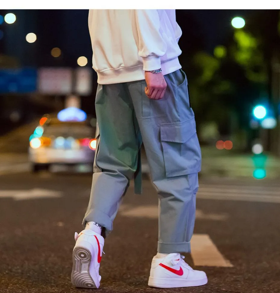 WLS Loose Hip-Hop Straight-Leg Casual Pants