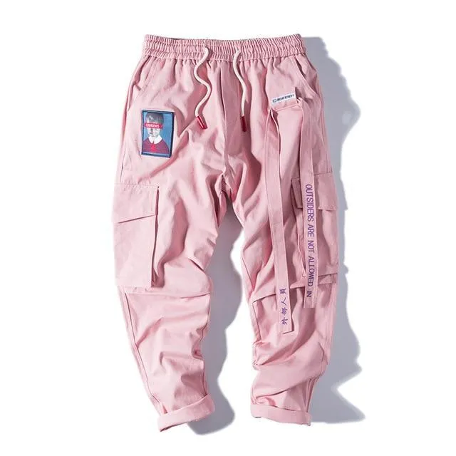 WLS Loose Hip-Hop Straight-Leg Casual Pants