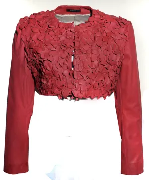 Women Floral Bolero Short Jacket